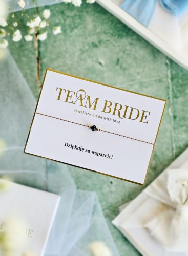 Klasyczna bransoletka z bursztynem na wieczór panieński