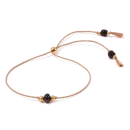 Klasyczna bransoletka z bursztynem na wieczór panieński